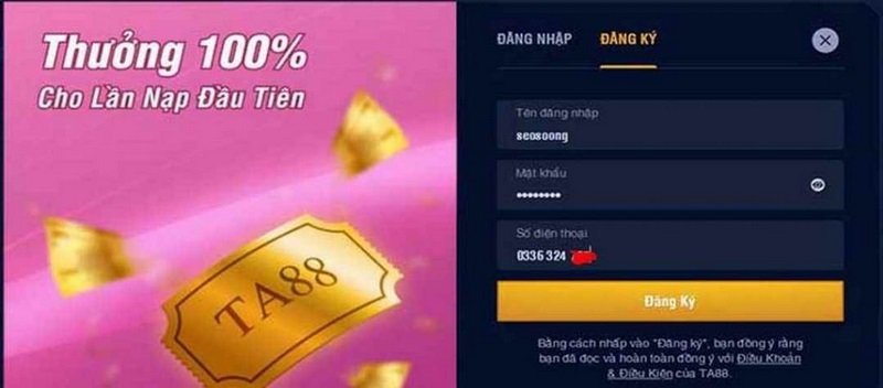 Truy cập TA88 bằng đường dẫn chính thức đang được phát hành